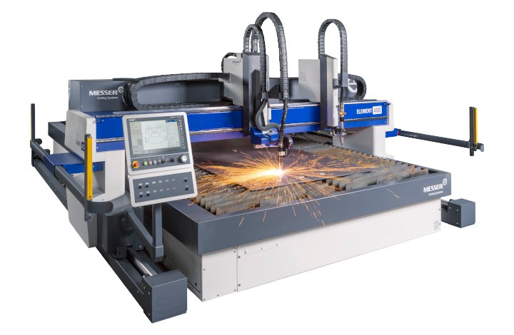 Messer Element 400 CNC plasma with bevel head